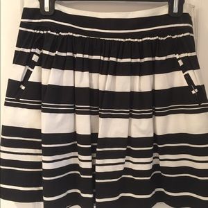 Banana Republic striped skirt.